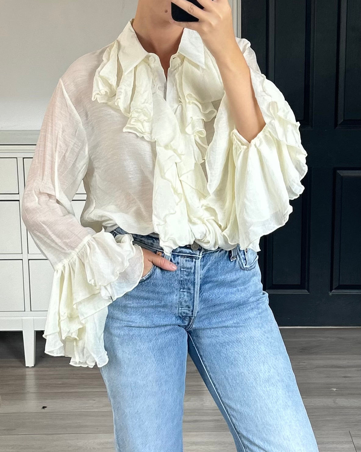 Vivienne Ruffle Shirt
