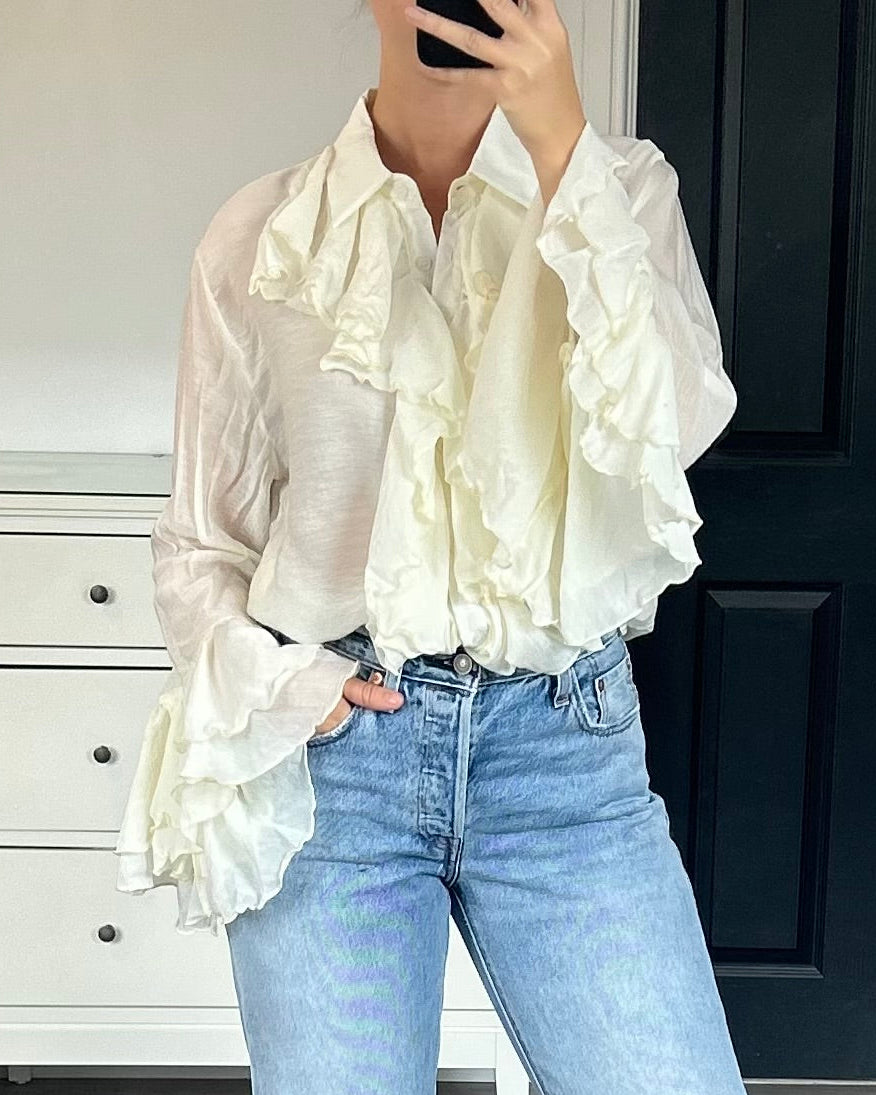 Vivienne Ruffle Shirt