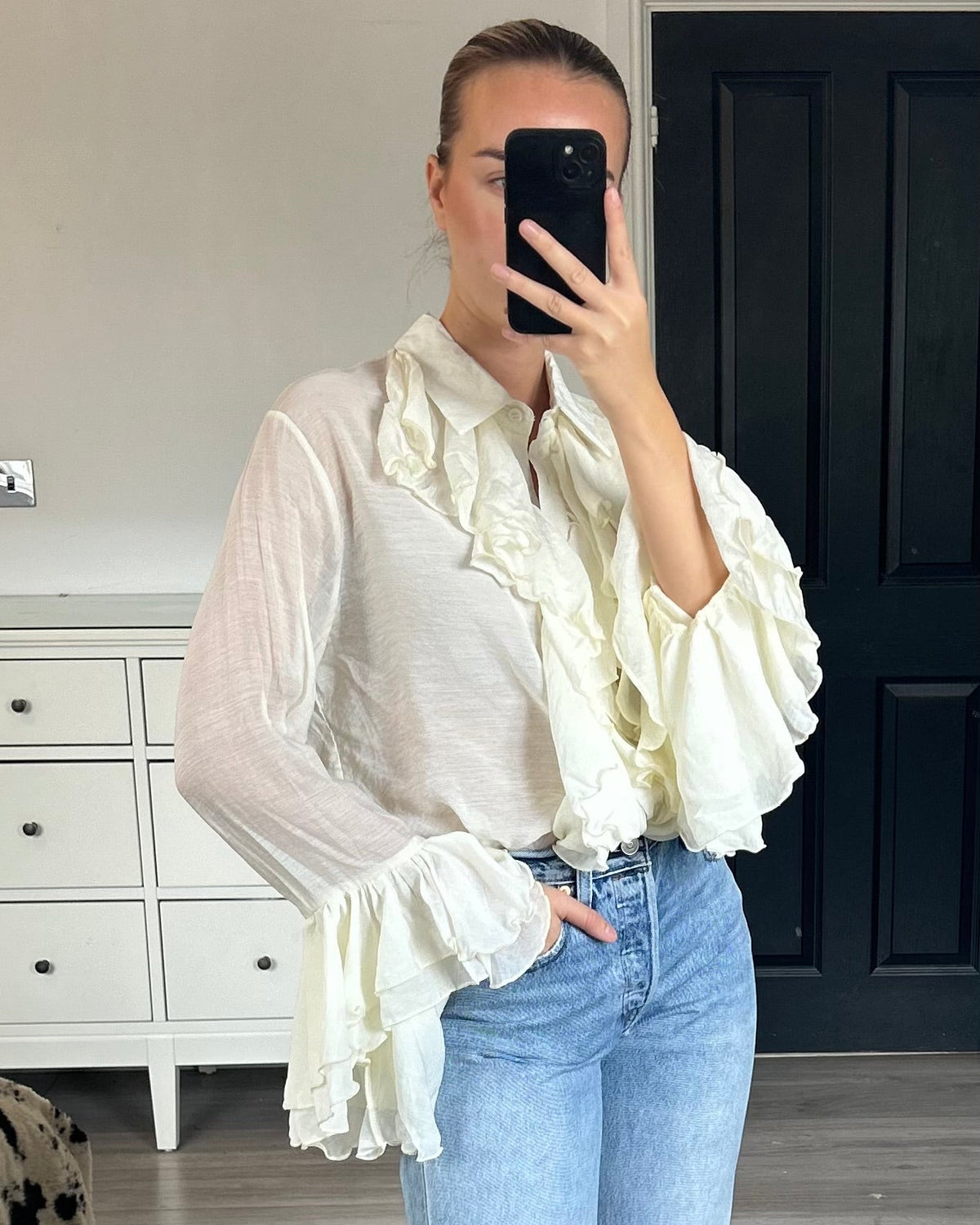 Vivienne Ruffle Shirt